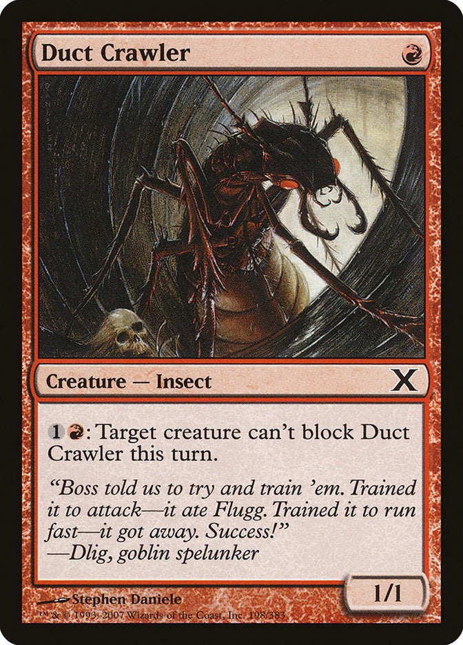 Duct Crawler [Tenth Edition] | Gate City Games LLC