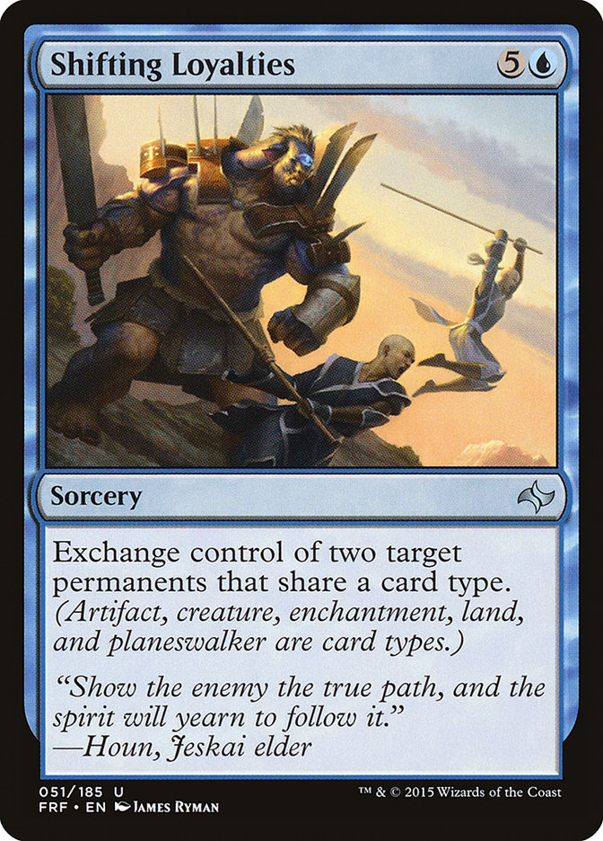 Shifting Loyalties [Fate Reforged] | Gate City Games LLC