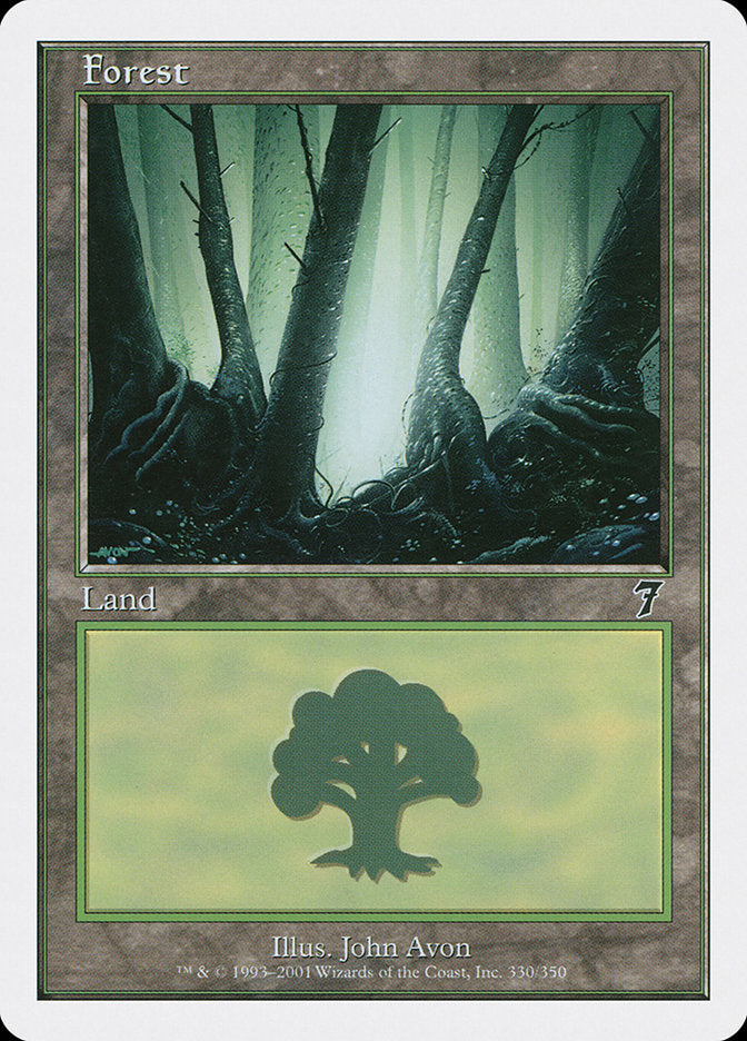 Forest (330) [Seventh Edition] | Gate City Games LLC