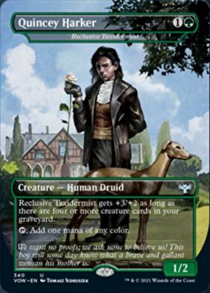 Reclusive Taxidermist - Quincey Harker [Innistrad: Crimson Vow] | Gate City Games LLC