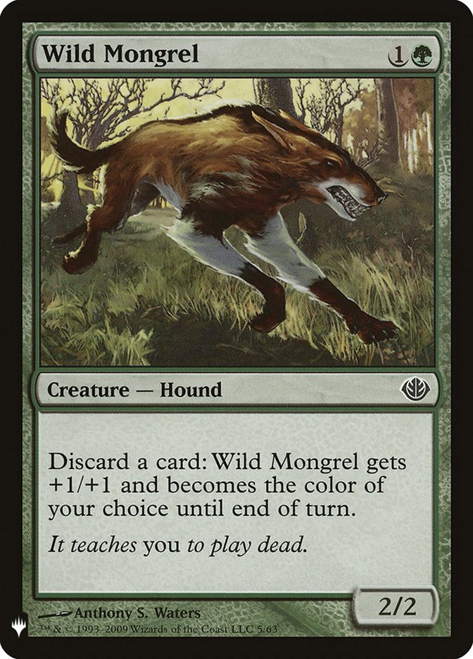 Wild Mongrel [Mystery Booster] | Gate City Games LLC