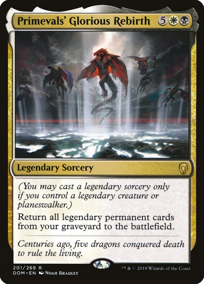 Primevals' Glorious Rebirth [Dominaria] | Gate City Games LLC