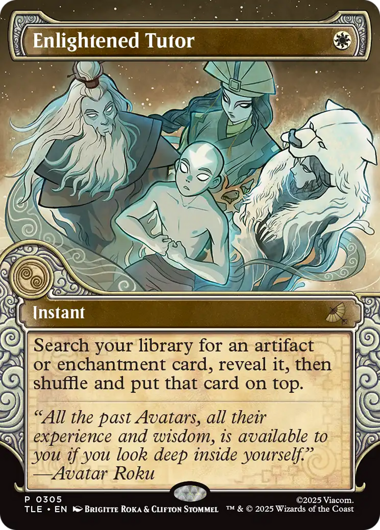 Enlightened Tutor (Showcase) [Avatar: The Last Airbender: Eternal-Legal] | Gate City Games LLC