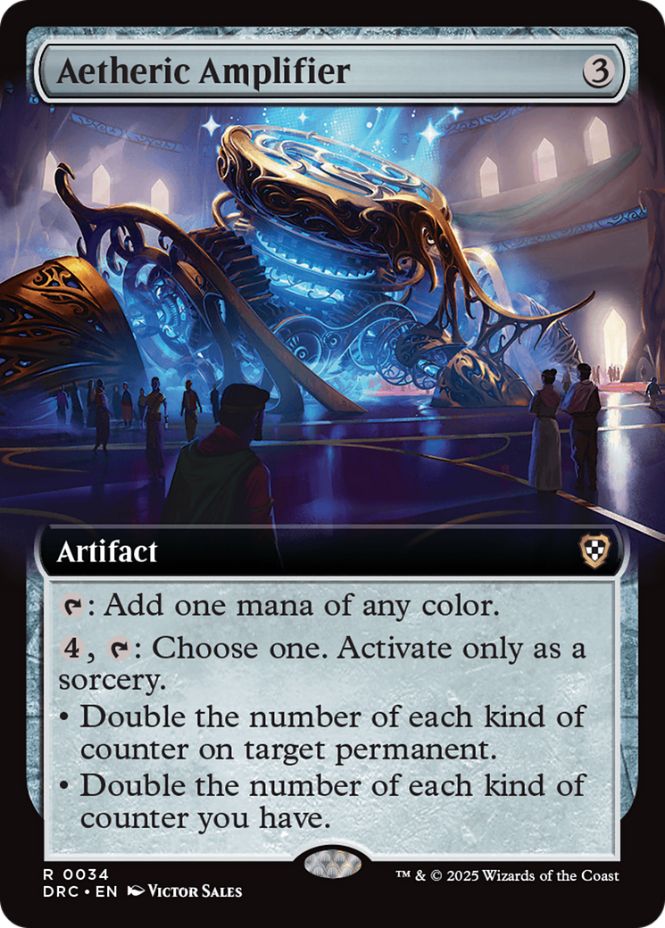 Aetheric Amplifier (Extended Art) [Aetherdrift Commander] | Gate City Games LLC