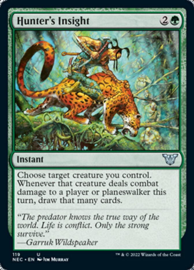 Hunter's Insight [Kamigawa: Neon Dynasty Commander] | Gate City Games LLC