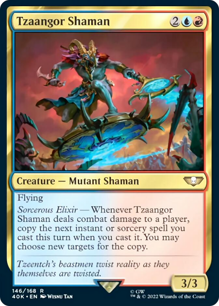 Tzaangor Shaman (Surge Foil) [Warhammer 40,000] | Gate City Games LLC