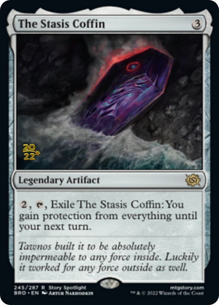 The Stasis Coffin [The Brothers' War Prerelease Promos] | Gate City Games LLC