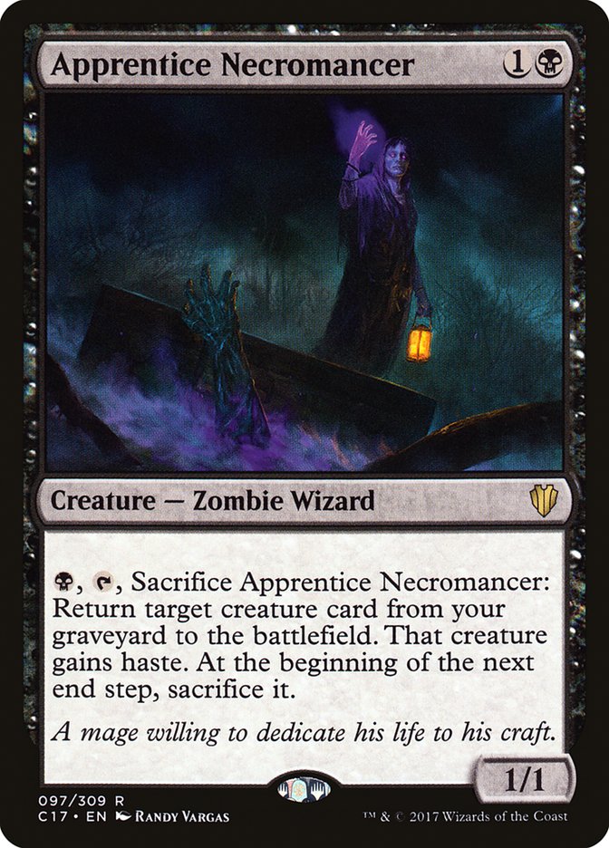 Apprentice Necromancer [Commander 2017] | Gate City Games LLC