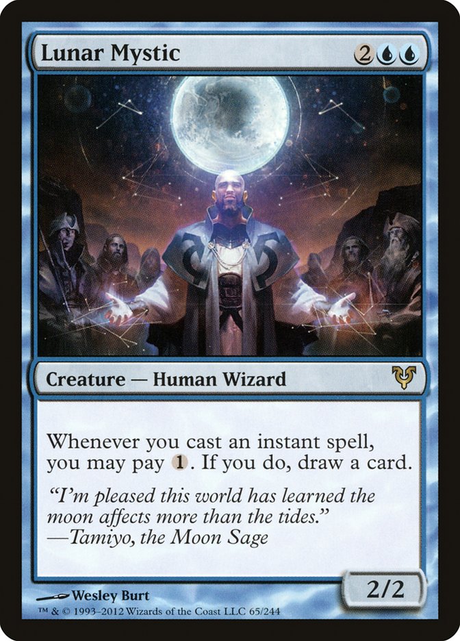 Lunar Mystic [Avacyn Restored] | Gate City Games LLC