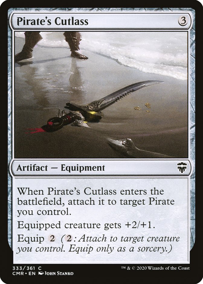 Pirate's Cutlass [Commander Legends] | Gate City Games LLC