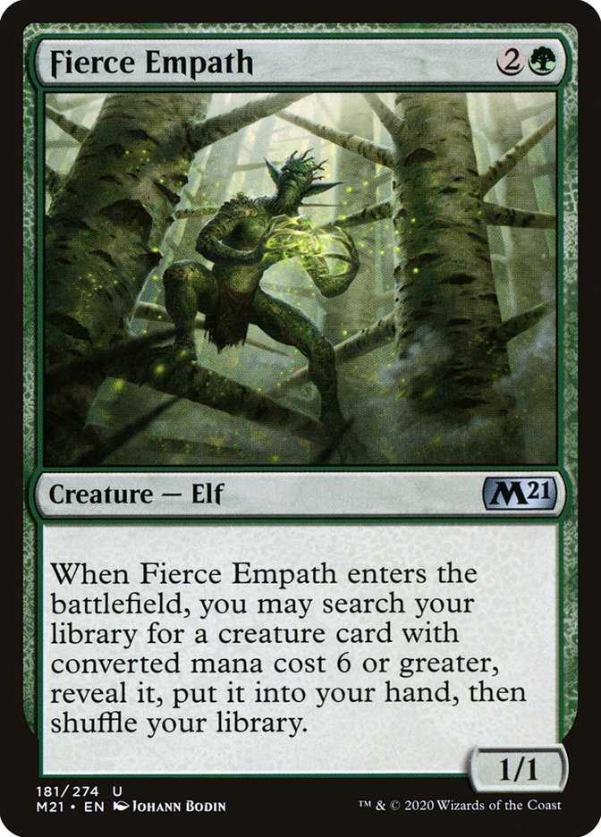 Fierce Empath [Core Set 2021] | Gate City Games LLC