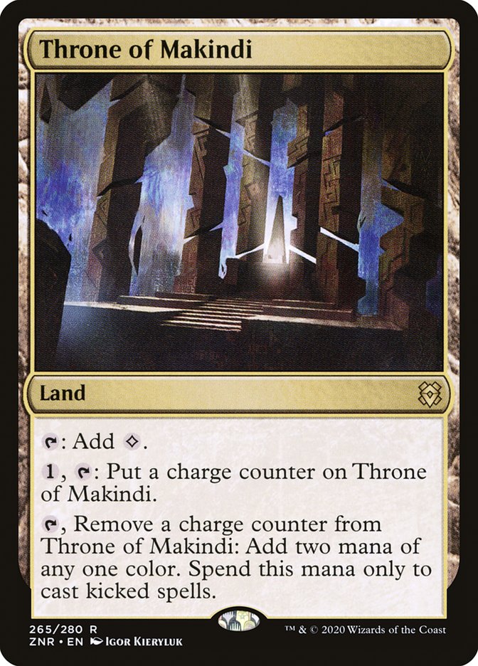 Throne of Makindi [Zendikar Rising] | Gate City Games LLC