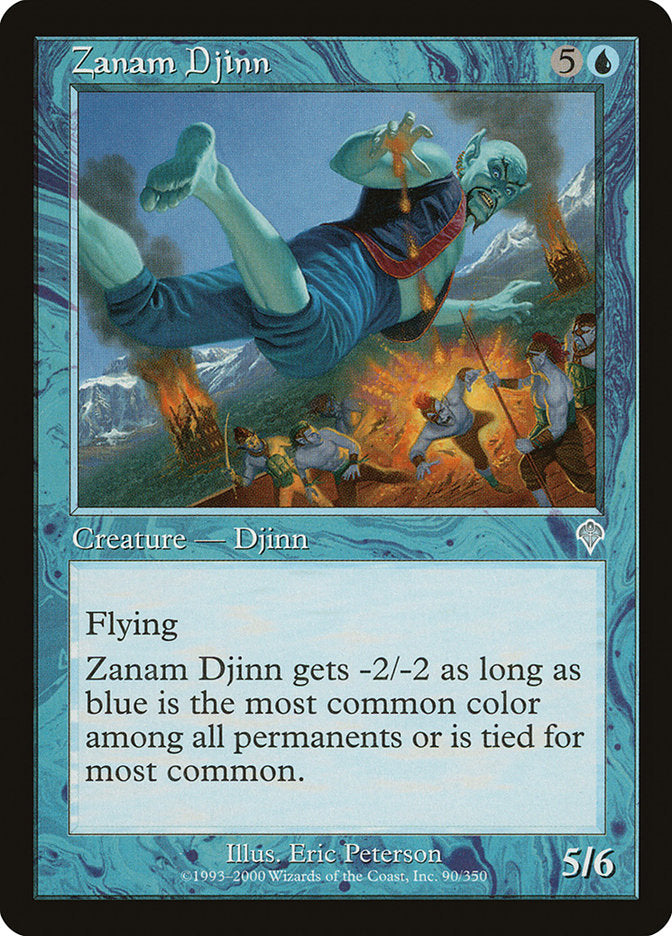 Zanam Djinn [Invasion] | Gate City Games LLC