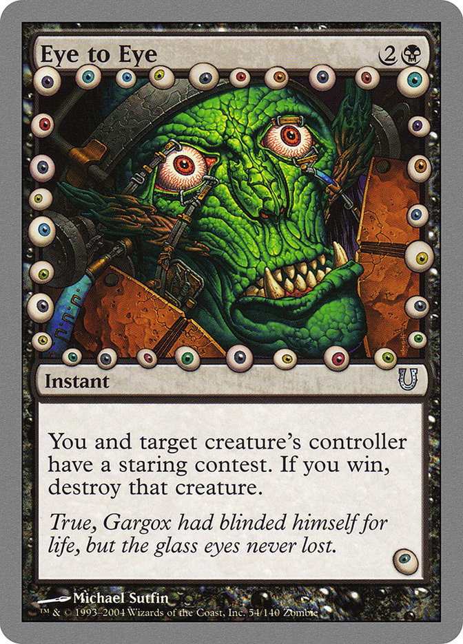 Eye to Eye [Unhinged] | Gate City Games LLC