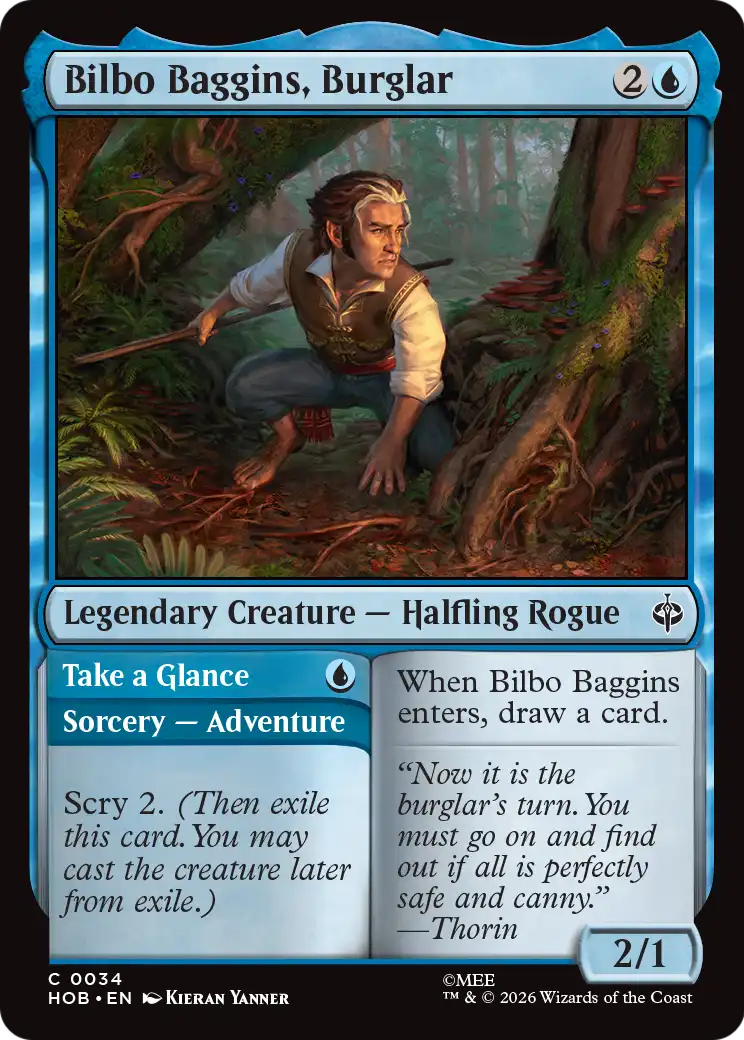 Bilbo Baggins, Burglar [The Hobbit] | Gate City Games LLC