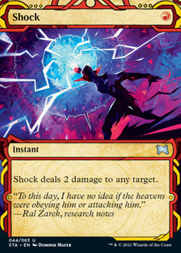 Shock (Foil Etched) [Strixhaven: Mystical Archive] | Gate City Games LLC