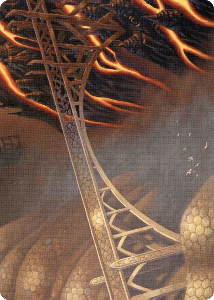 Rustvale Bridge Art Card [Modern Horizons 2 Art Series] | Gate City Games LLC