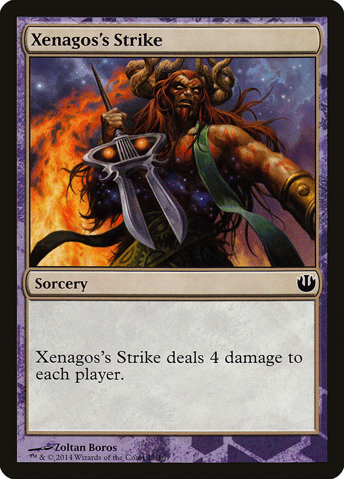 Xenagos's Strike [Journey into Nyx Defeat a God] | Gate City Games LLC