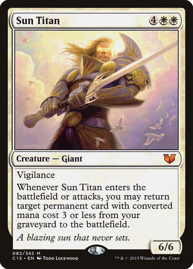 Sun Titan [Commander 2015] | Gate City Games LLC