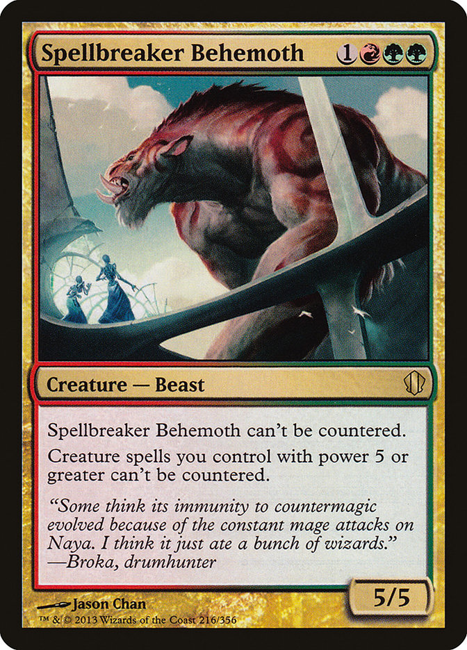 Spellbreaker Behemoth [Commander 2013] | Gate City Games LLC