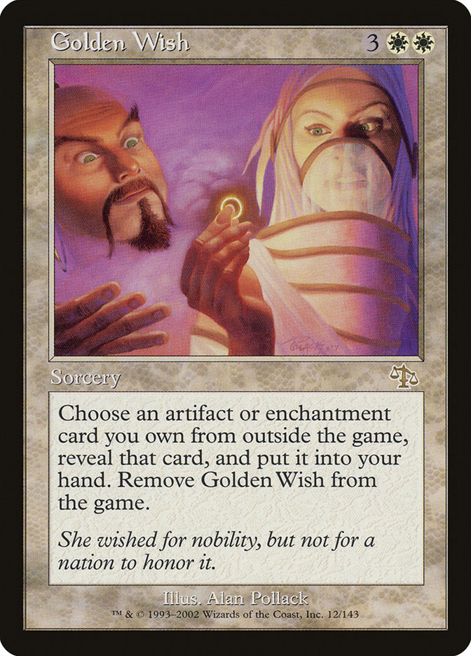 Golden Wish [Judgment] | Gate City Games LLC