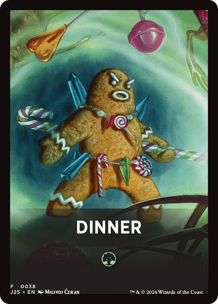 Dinner Theme Card [Foundations Jumpstart Front Cards] | Gate City Games LLC