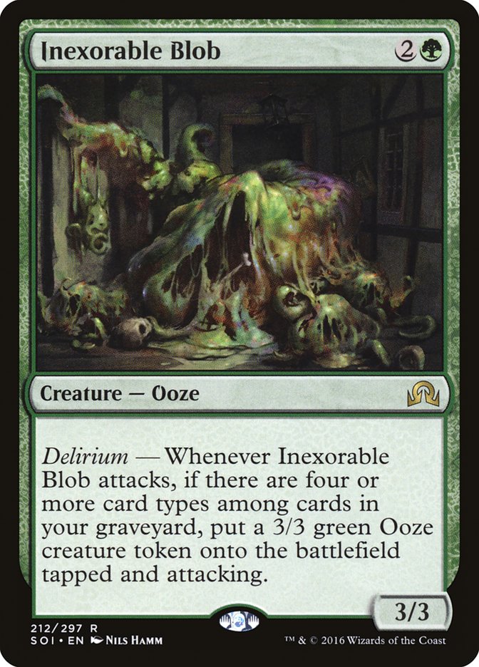Inexorable Blob [Shadows over Innistrad] | Gate City Games LLC