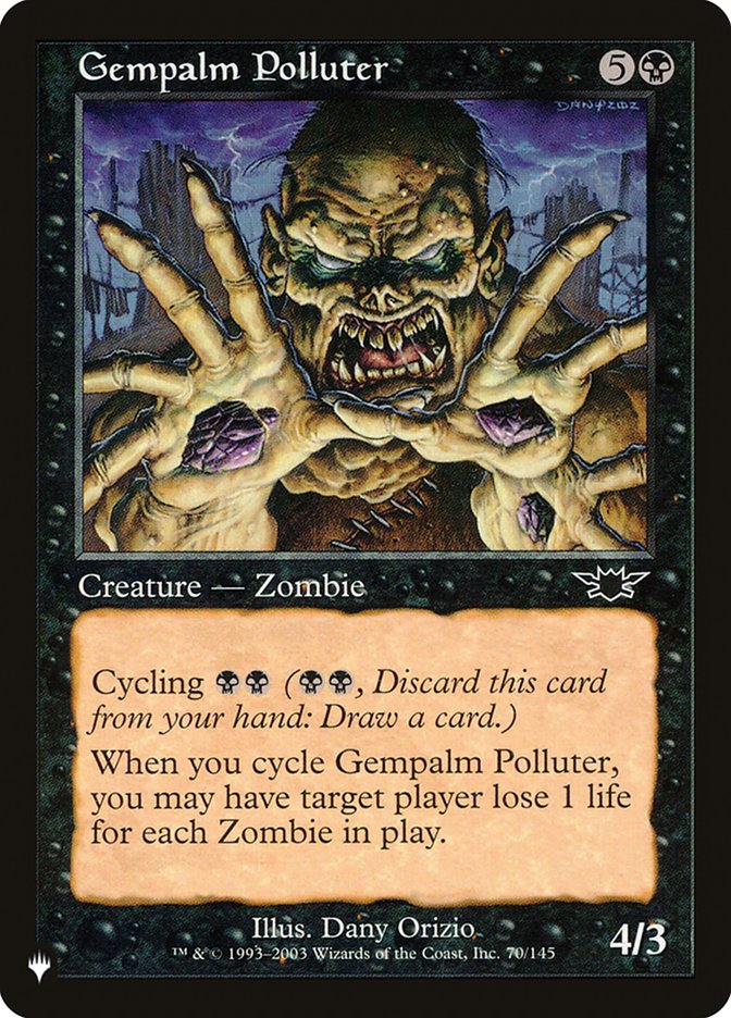 Gempalm Polluter [The List] | Gate City Games LLC