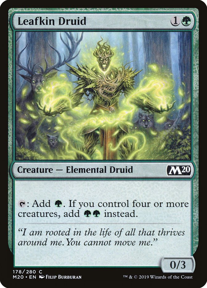 Leafkin Druid [Core Set 2020] | Gate City Games LLC