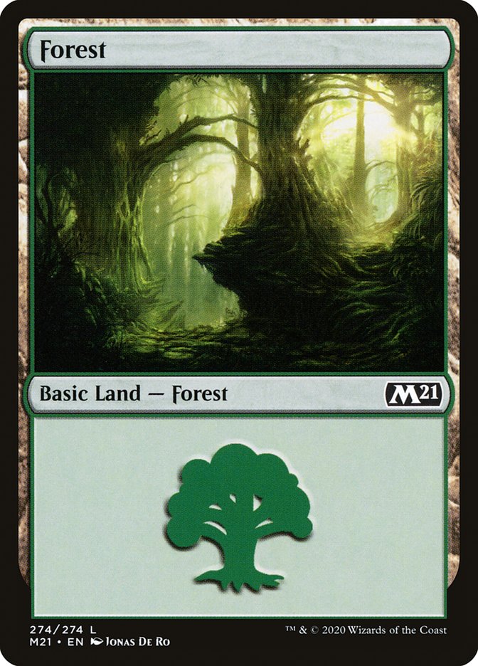 Forest (274) [Core Set 2021] | Gate City Games LLC