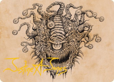 Baleful Beholder (Showcase) Art Card (Gold-Stamped Signature) [Dungeons & Dragons: Adventures in the Forgotten Realms Art Series] | Gate City Games LLC