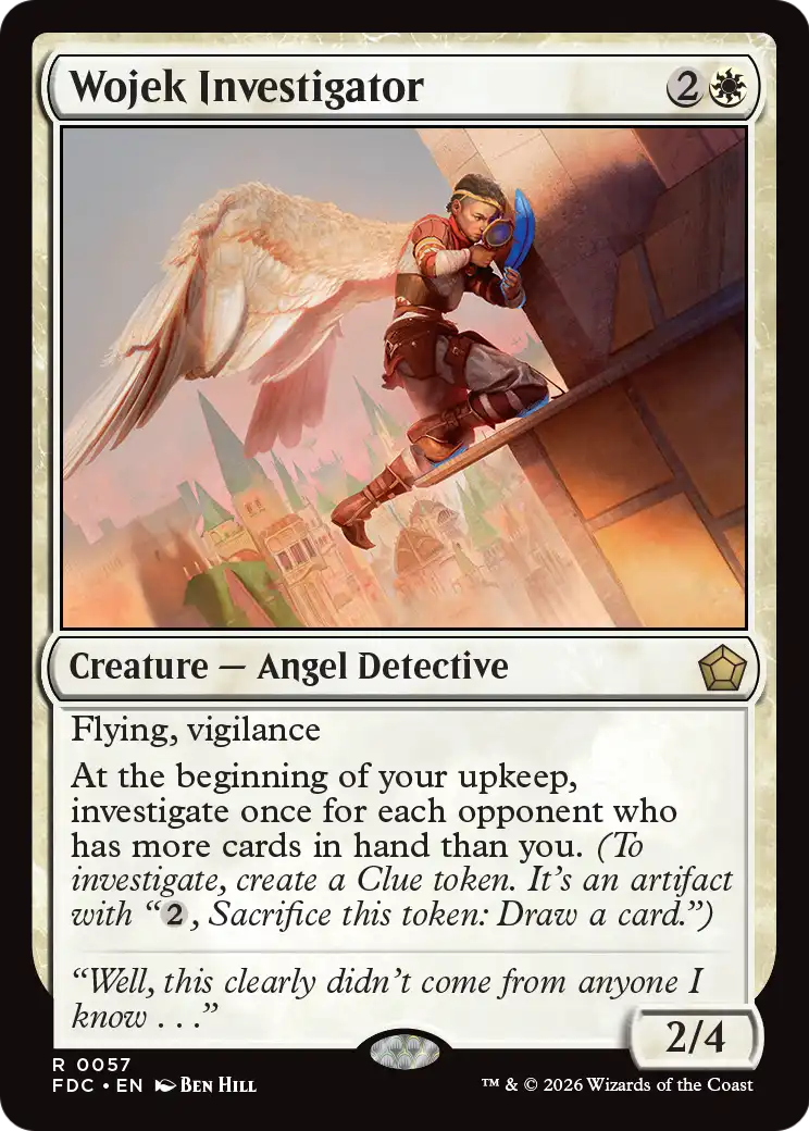Wojek Investigator [Foundations Commander] | Gate City Games LLC