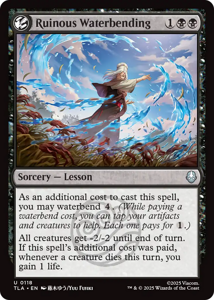 Ruinous Waterbending [Avatar: The Last Airbender] | Gate City Games LLC