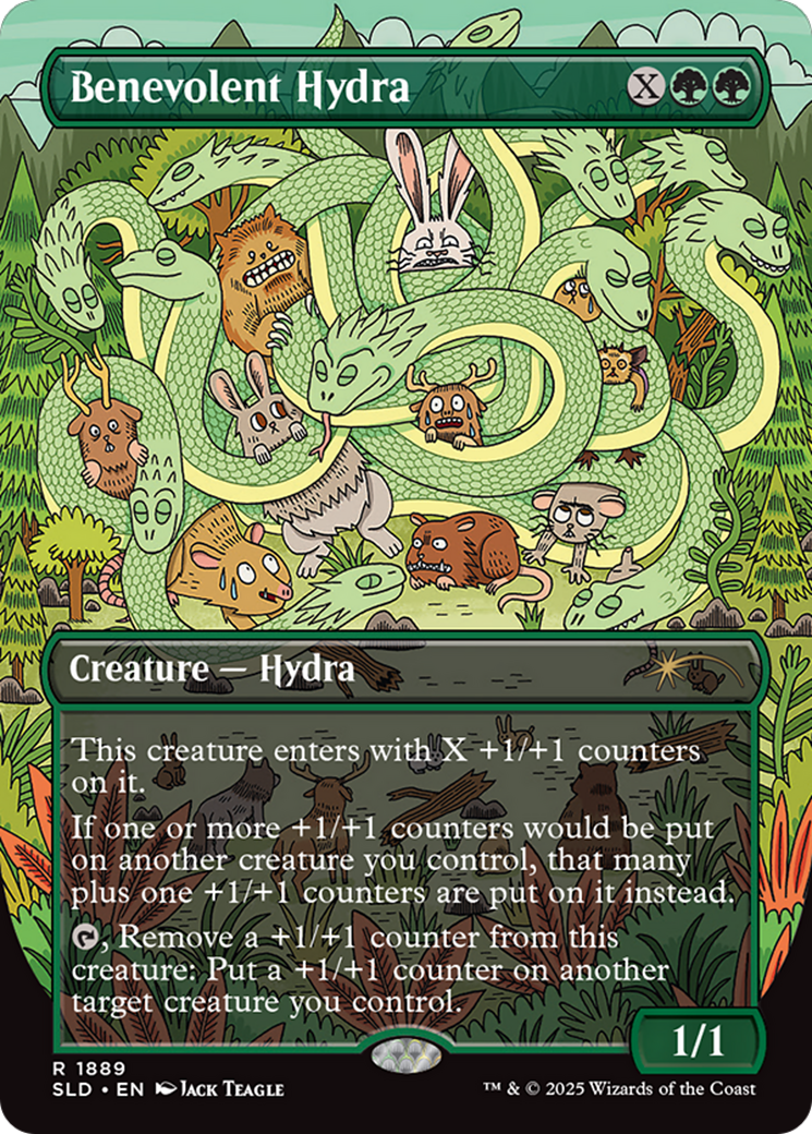 Benevolent Hydra (Rainbow Foil) [Secret Lair Drop Series] | Gate City Games LLC