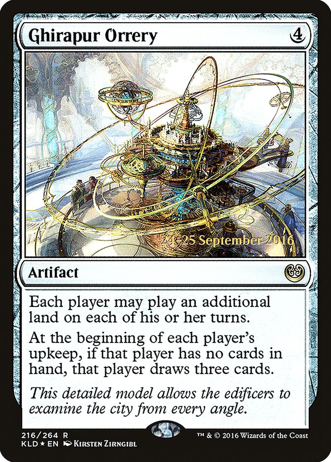 Ghirapur Orrery [Kaladesh Prerelease Promos] | Gate City Games LLC