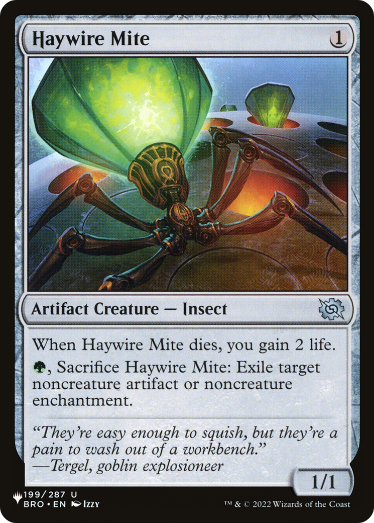 Haywire Mite [The List Reprints] | Gate City Games LLC