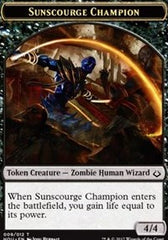 Sunscourge Champion // Cat Double-Sided Token [Hour of Devastation Tokens] | Gate City Games LLC