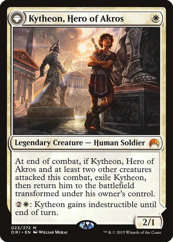 Kytheon, Hero of Akros // Gideon, Battle-Forged [Magic Origins] | Gate City Games LLC