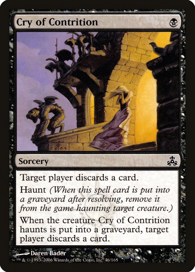 Cry of Contrition [Guildpact] | Gate City Games LLC