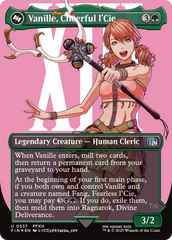 Vanille, Cheerful l'Cie // Ragnarok, Divine Deliverance (Borderless) (Surge Foil) [FINAL FANTASY] | Gate City Games LLC