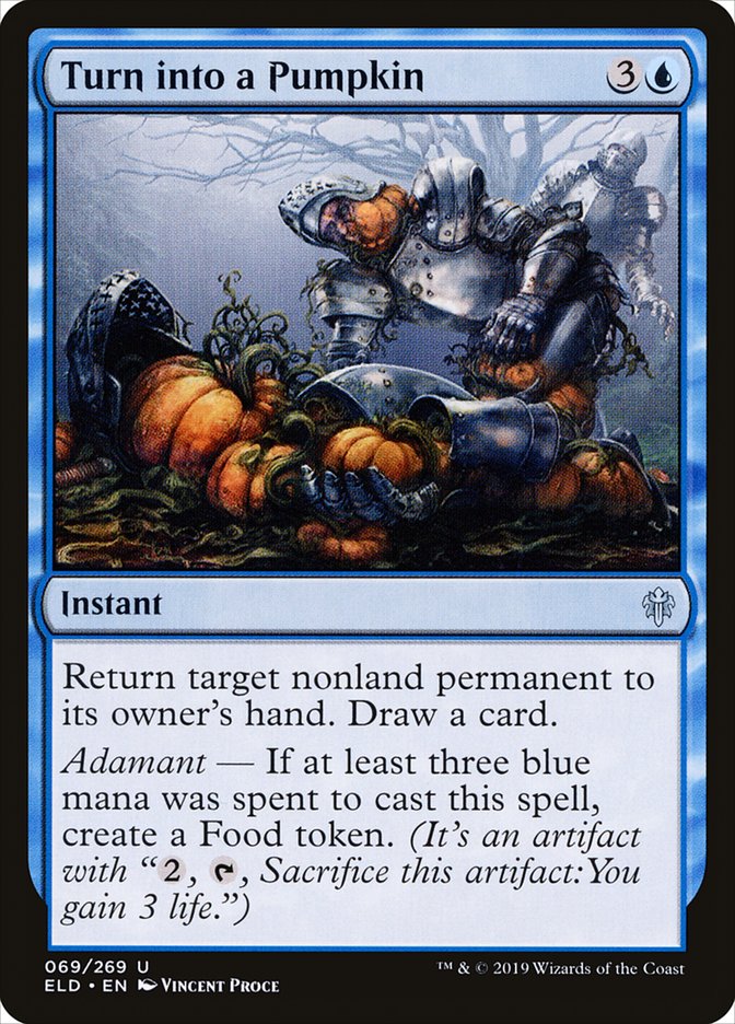 Turn into a Pumpkin [Throne of Eldraine] | Gate City Games LLC
