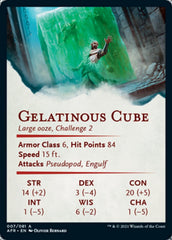 Gelatinous Cube Art Card [Dungeons & Dragons: Adventures in the Forgotten Realms Art Series] | Gate City Games LLC