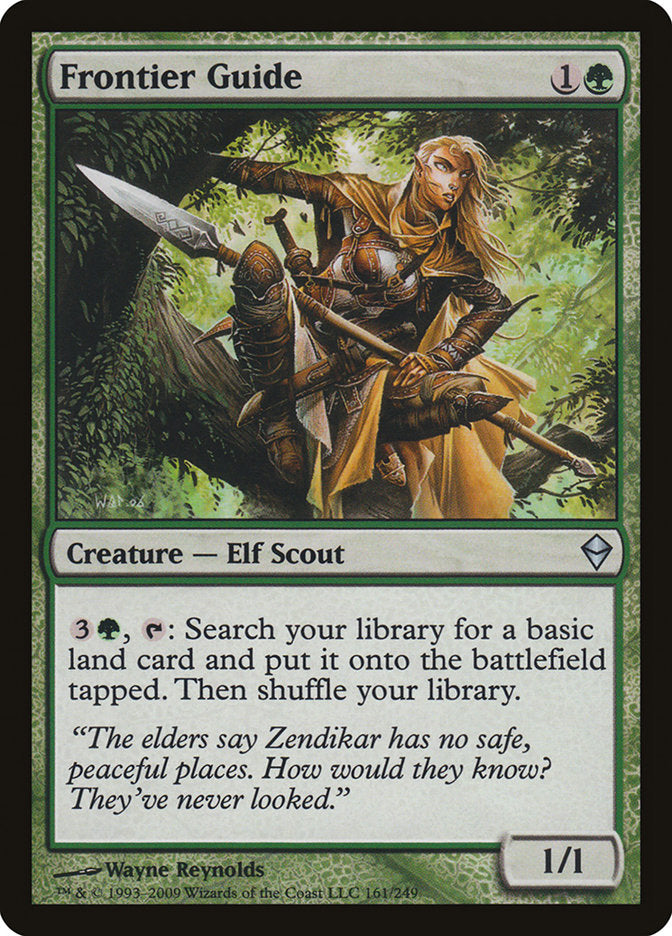 Frontier Guide [Zendikar] | Gate City Games LLC