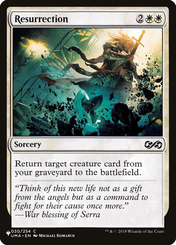 Resurrection [The List] | Gate City Games LLC