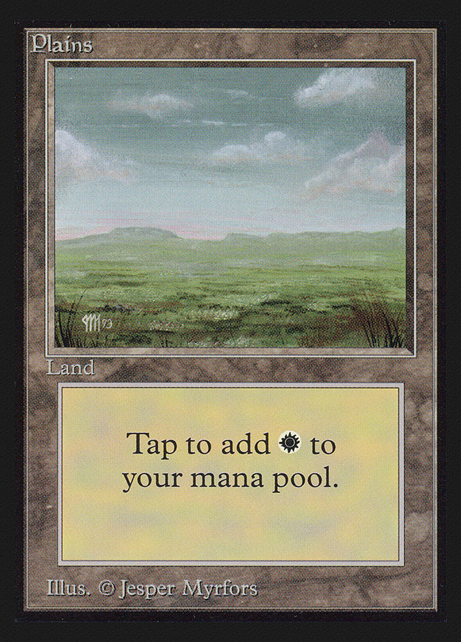 Plains (Signature on Left) [International Collectors' Edition] | Gate City Games LLC