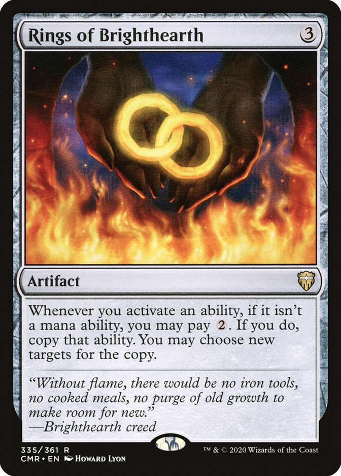 Rings of Brighthearth [Commander Legends] | Gate City Games LLC