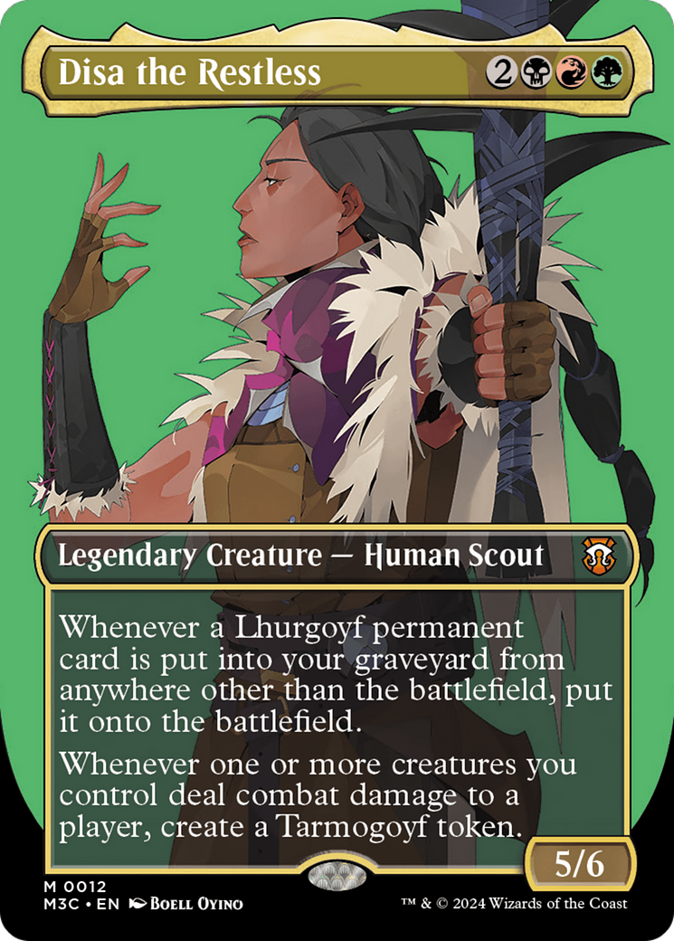 Disa the Restless (Borderless) [Modern Horizons 3 Commander] | Gate City Games LLC