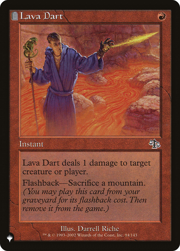 Lava Dart [The List] | Gate City Games LLC