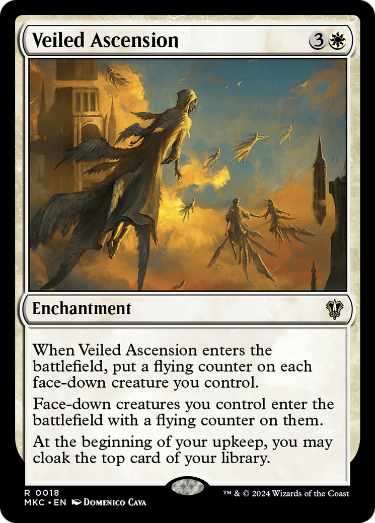 Veiled Ascension [Murders at Karlov Manor Commander] | Gate City Games LLC