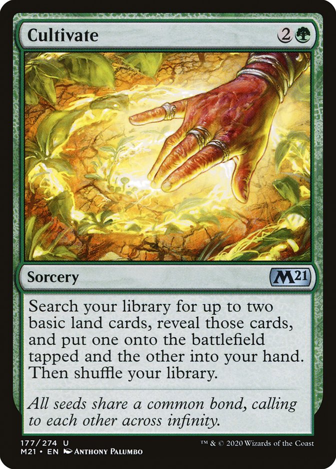 Cultivate [Core Set 2021] | Gate City Games LLC